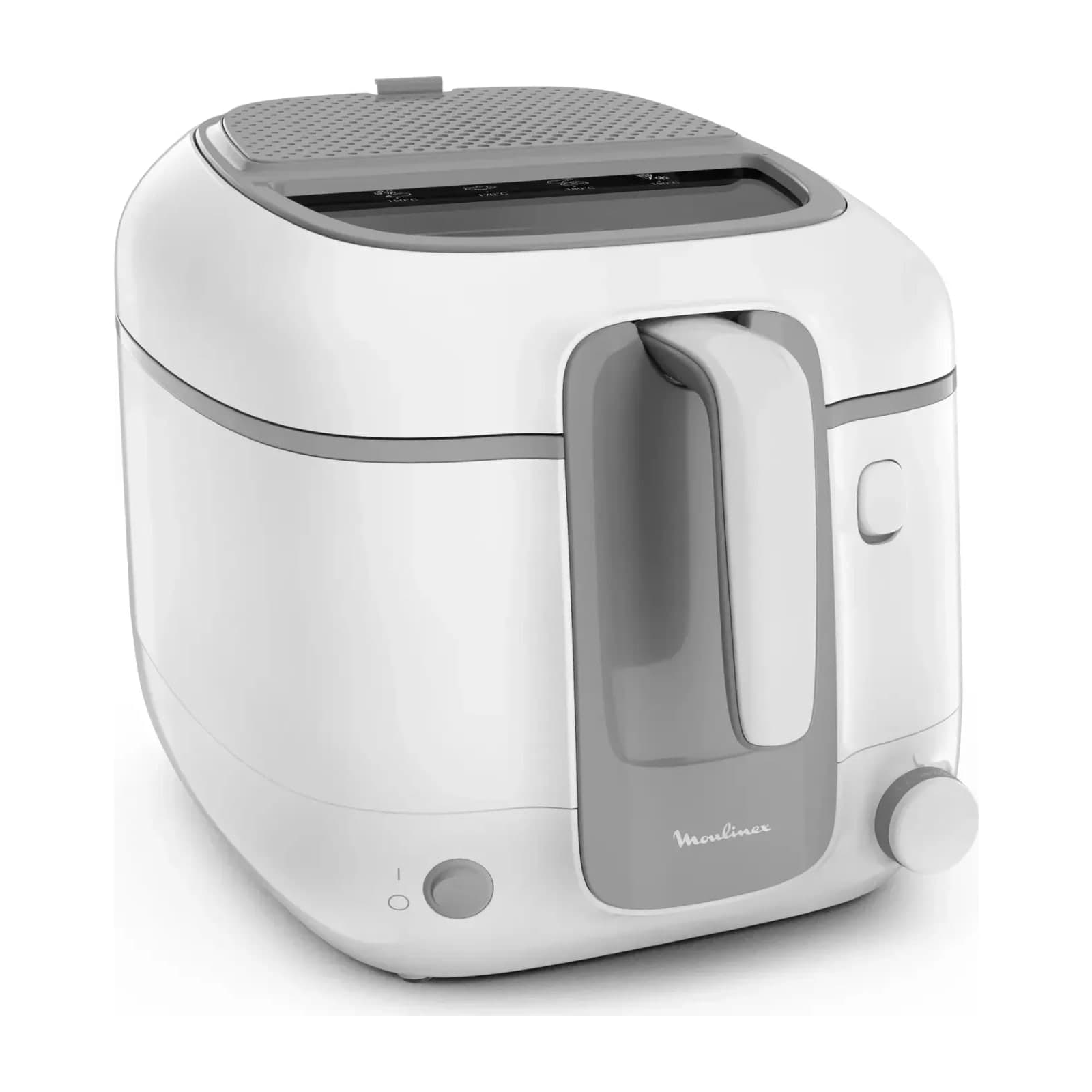 Moulinex Super Uno AM310028 deep fryer, white, closed