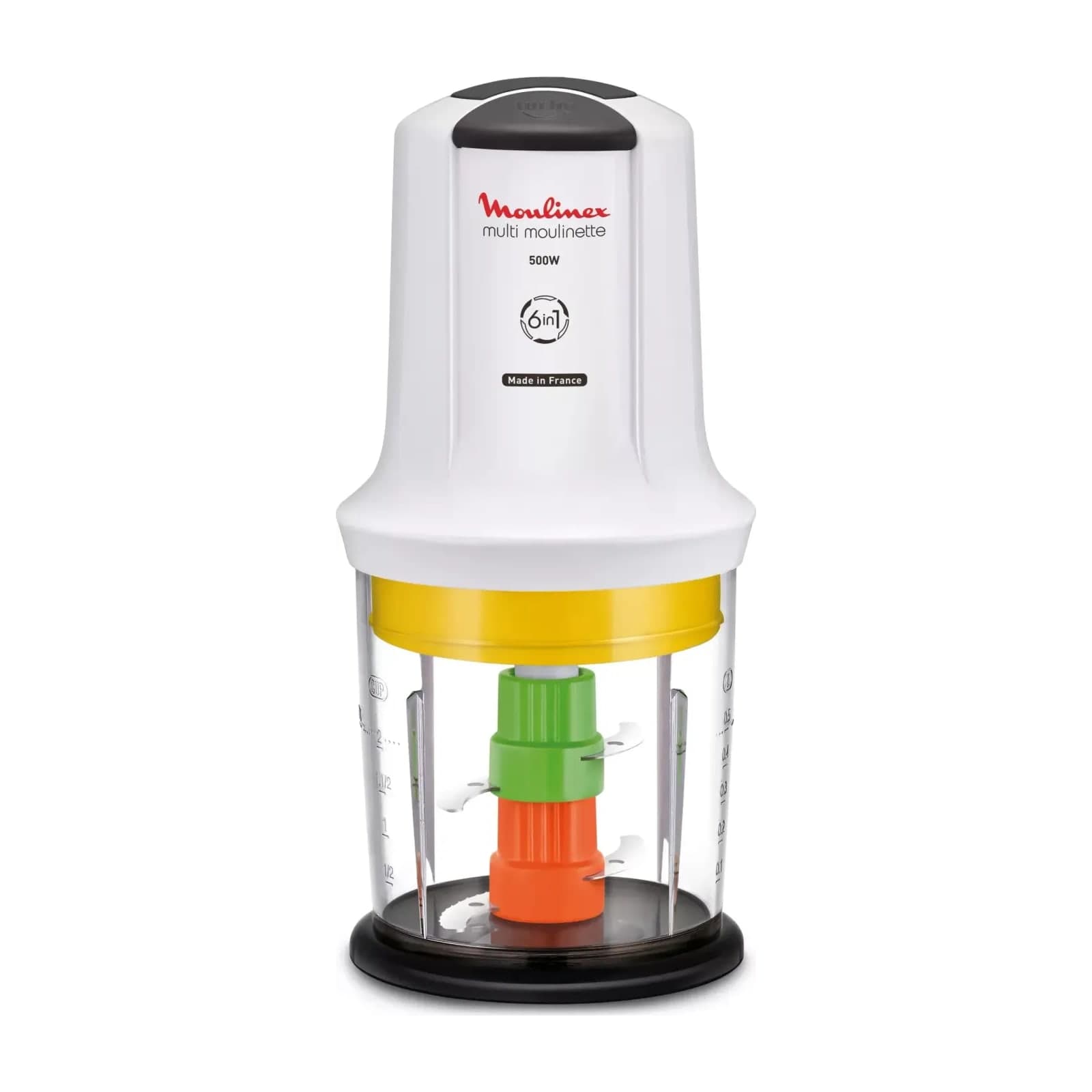 Moulinex Multi Moulinette AT723127 mini chopper with its blade sets and sauce accessory
