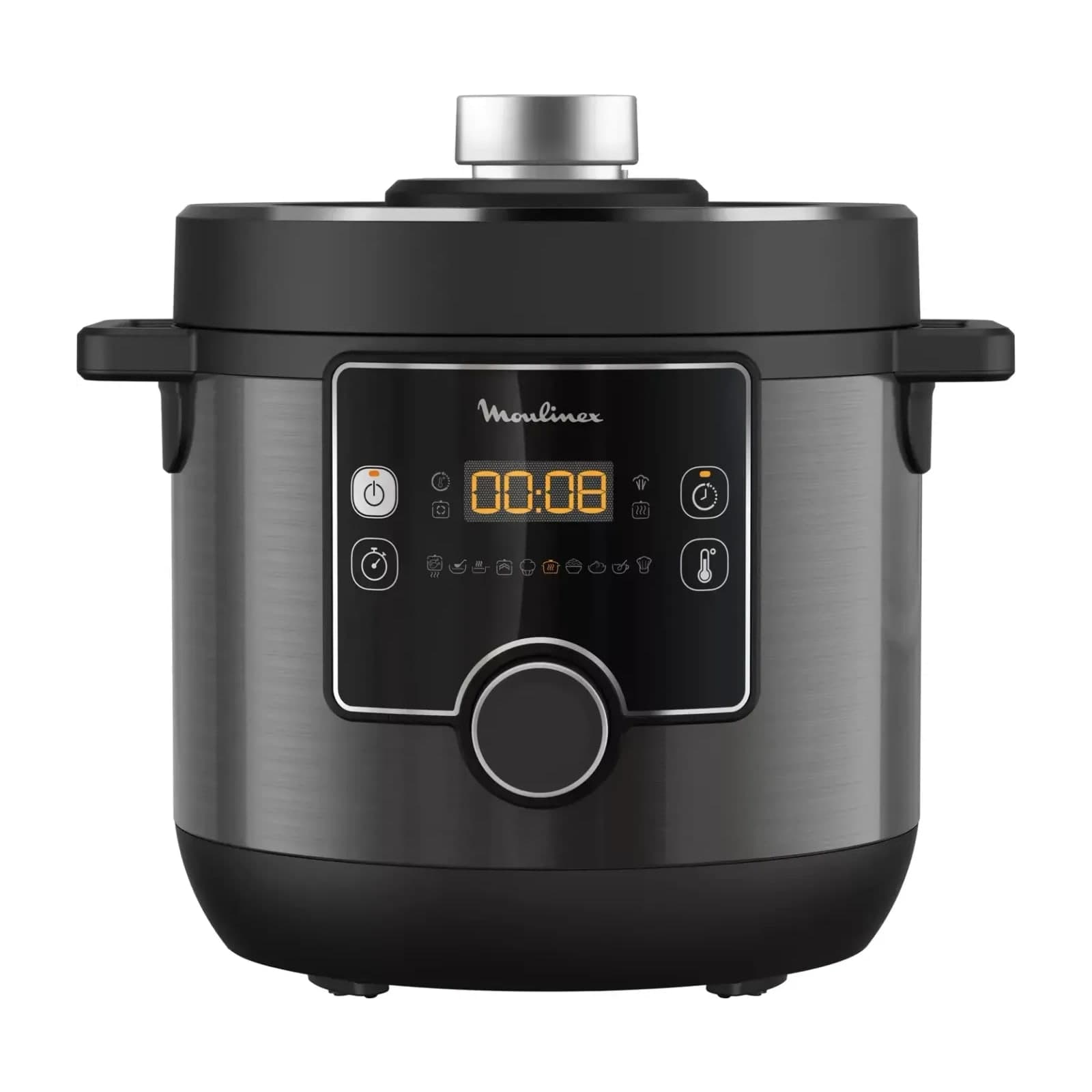 Moulinex Turbo Cuisine Maxi CE777827 electric pressure cooker, 7.6 L, black