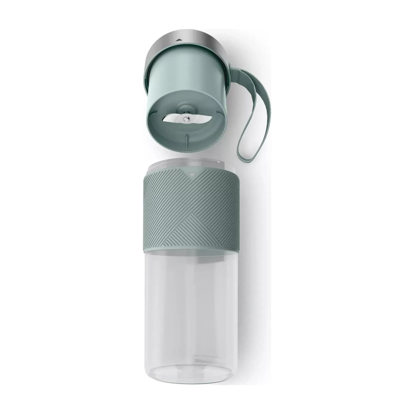 Moulinex Lightmix LM1C0410 Rechargeable Portable Blender, 300 ml, Eucalyptus — alternate view