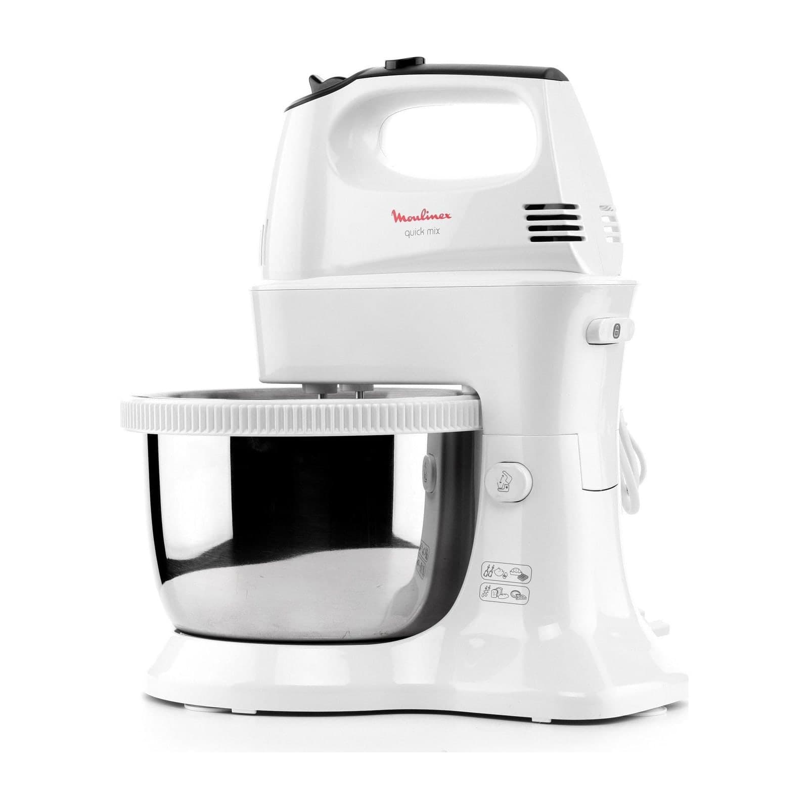 Moulinex Quick Mix Hand Mixer with 3.5 L Stand Bowl, 300 W — alternate view