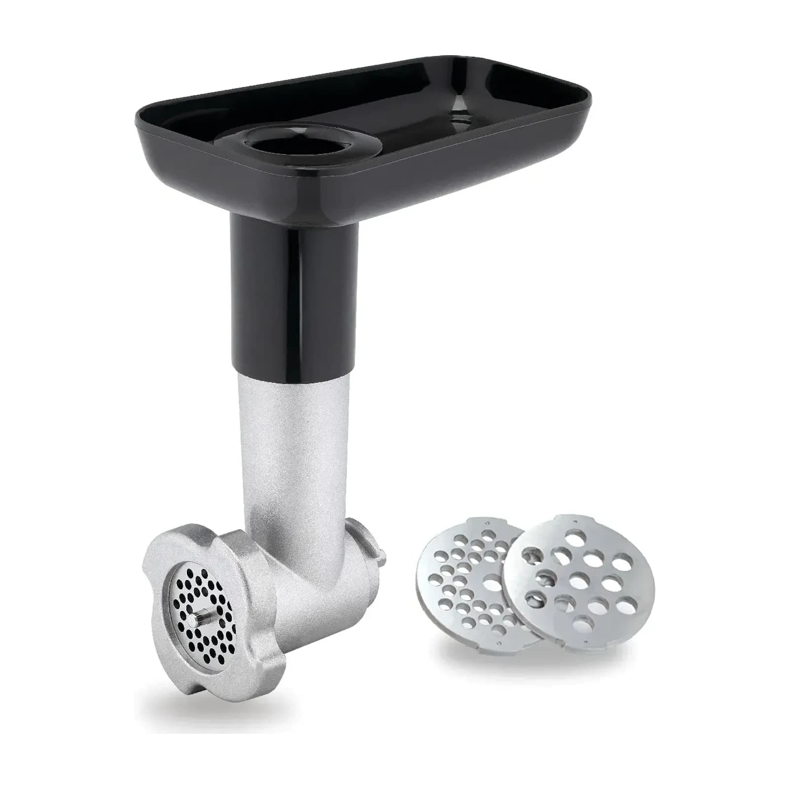 Moulinex XF631BB1 meat mincer head attachment with its grids