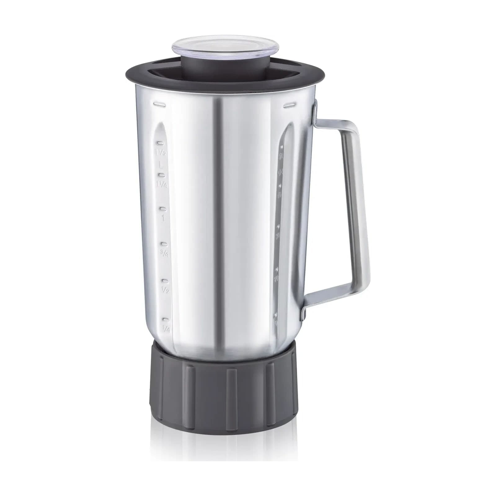 Moulinex XF636DB1 stainless steel blender jug with lid