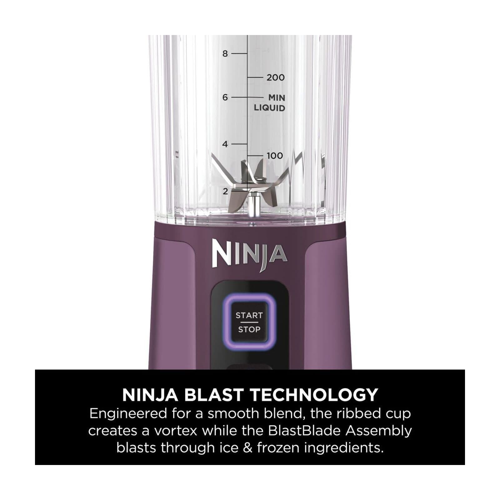 Ninja Blast Portable Blender, 530 ml, Passion Fruit — alternate view