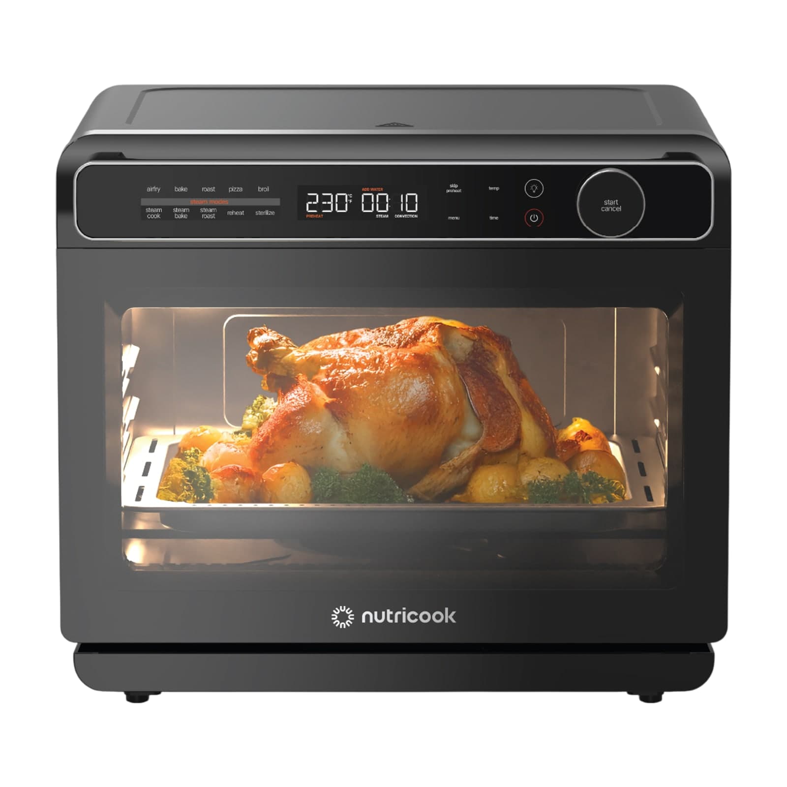 Nutricook Steami X ST330 Steam Air Fryer Oven, 24 L, 2200 W