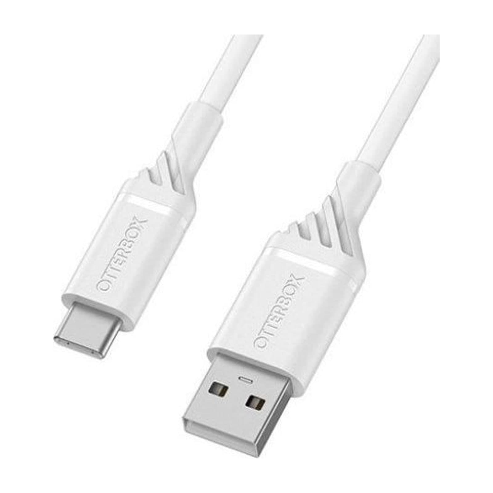 OtterBox USB-A to USB-C Standard Cable, 1 m, White — alternate view