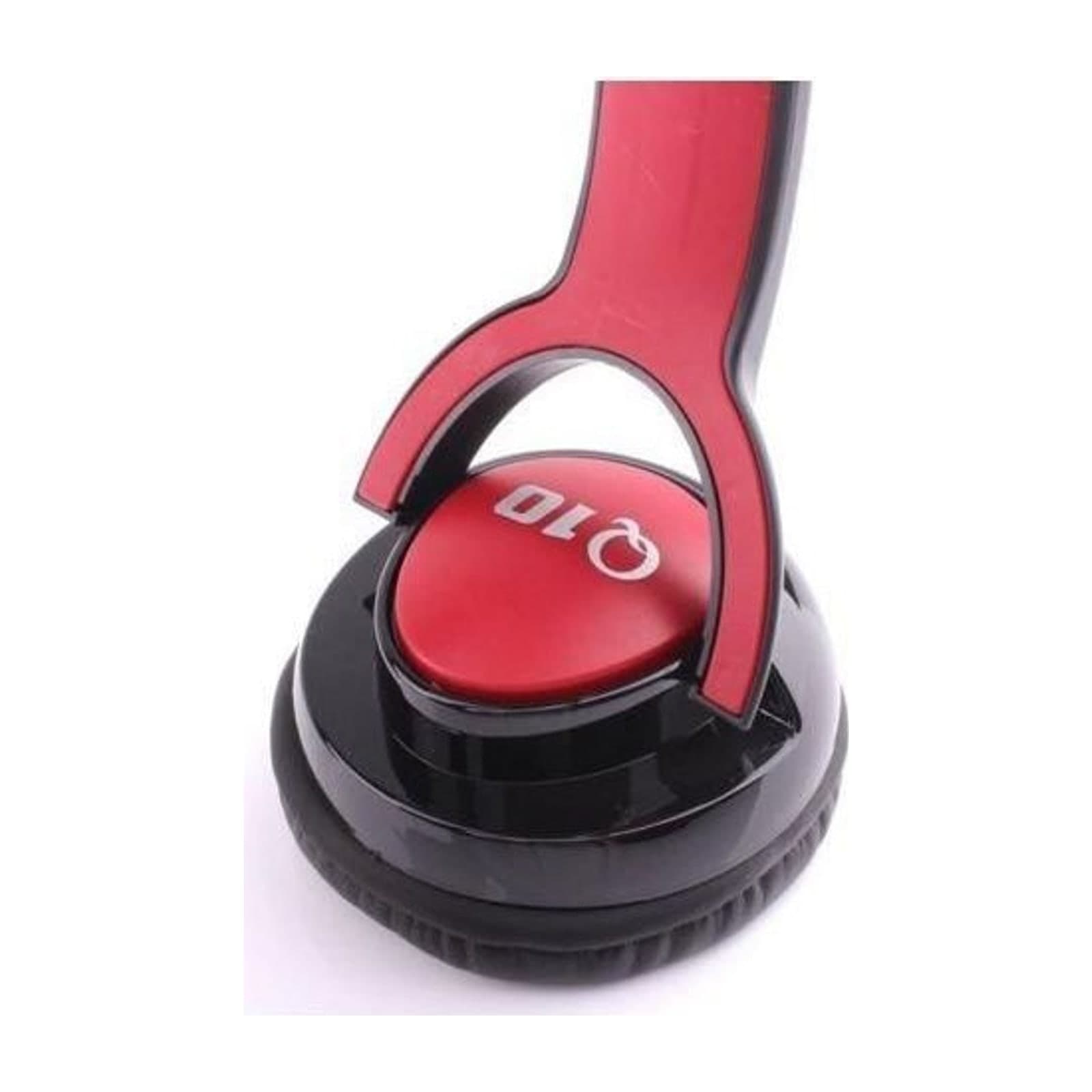 Ovleng Q10 USB Wired On-Ear Headset with Microphone, Black — alternate view