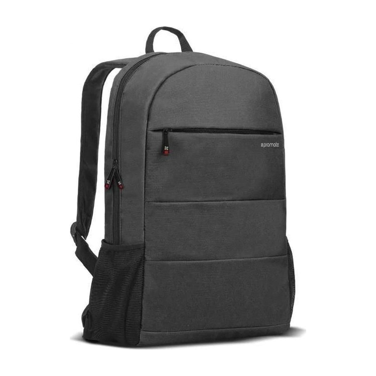Promate Alpha Anti-Theft Laptop Backpack, 15.6-inch, Black