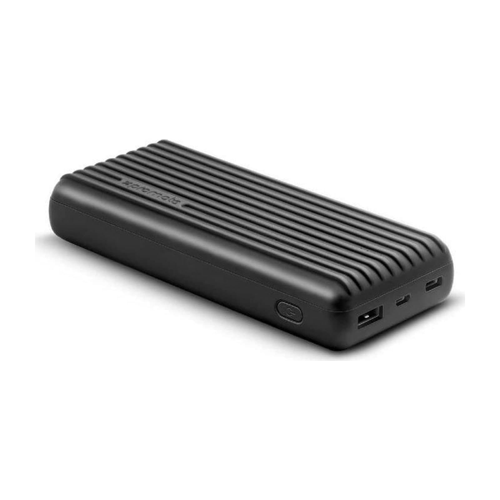 Promate Titan-20C Power Bank, 20,000 mAh, Black