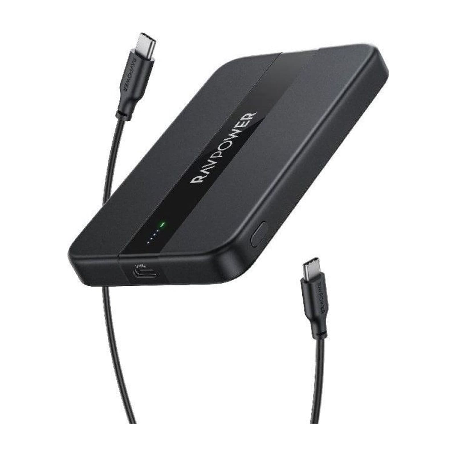 RAVPower Magnetic Wireless Power Bank, 5000 mAh, 7.5 W