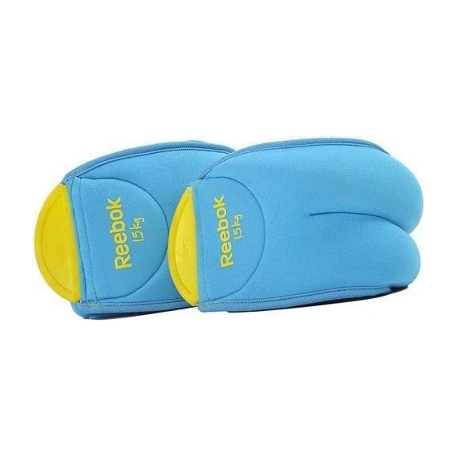 Reebok Wrist Weights, 1.5 kg Each, Pair, Cyan — alternate view