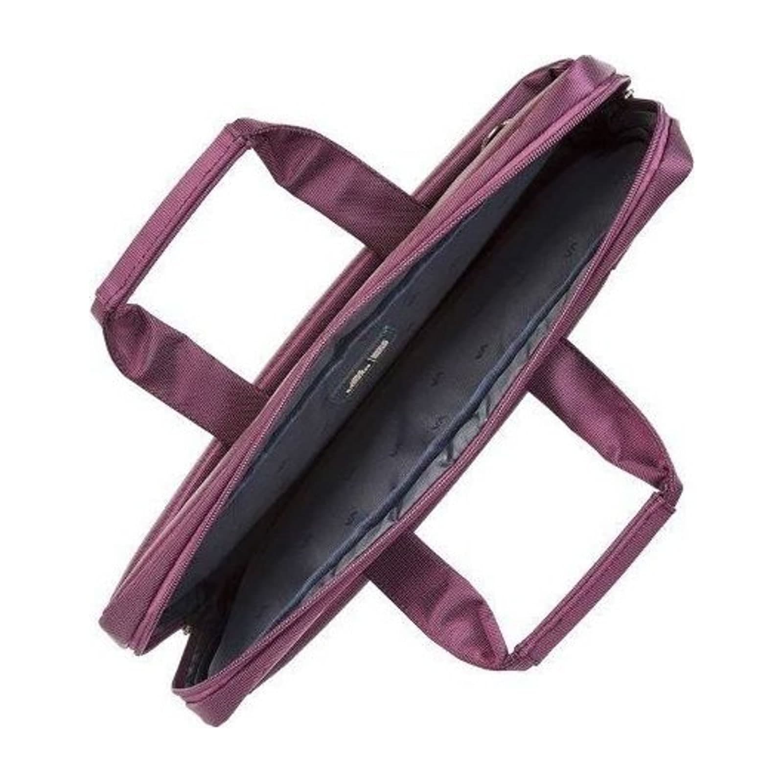 Rivacase 8221 Top Loader Laptop Case, 13.3-inch, Purple — alternate view