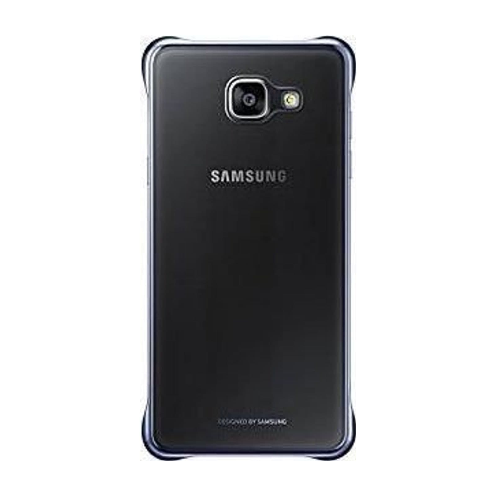 Samsung Protective Clear Cover for Galaxy A7, Black