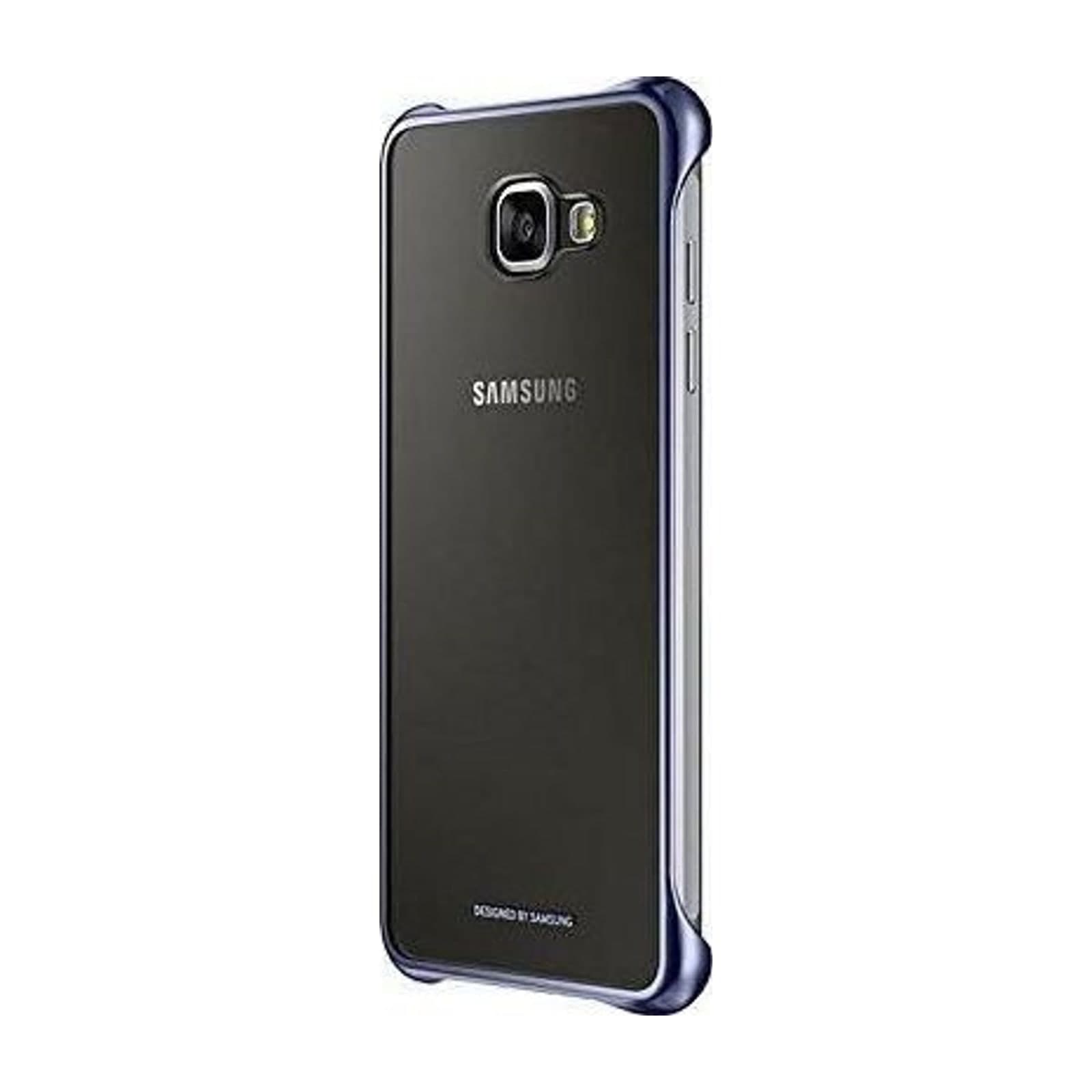 Samsung Protective Clear Cover for Galaxy A7, Black — alternate view
