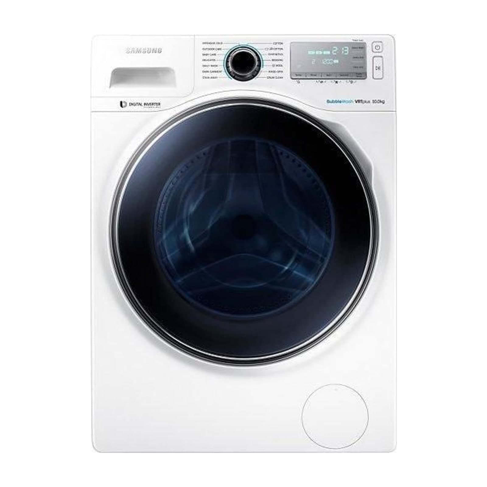 Samsung WW10H8420EWH Front-Load Washing Machine, 10 kg, 1400 rpm, White — alternate view