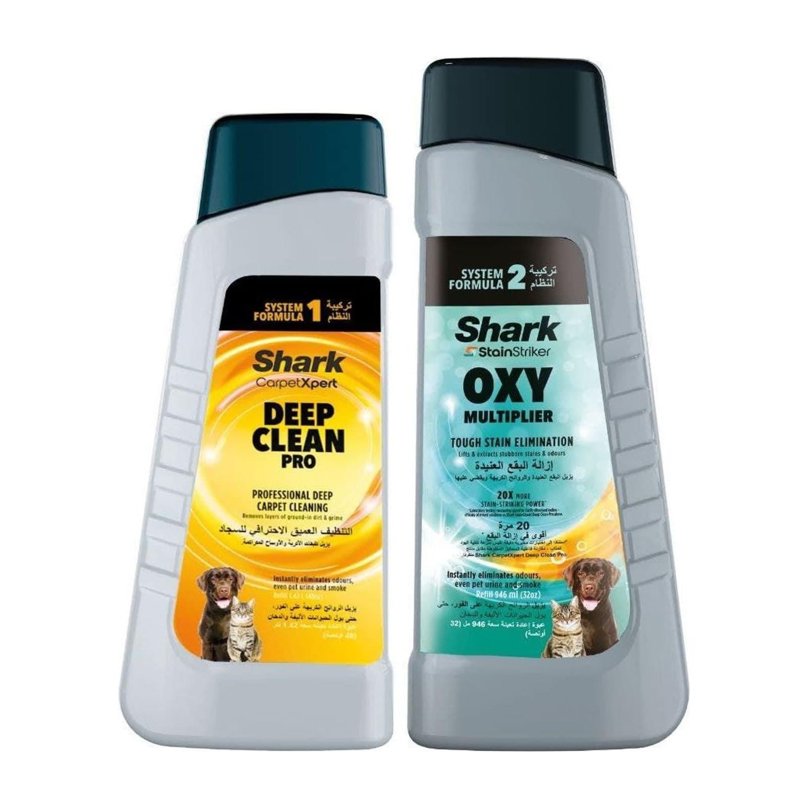 Shark StainStriker and CarpetXpert Formula Bundle