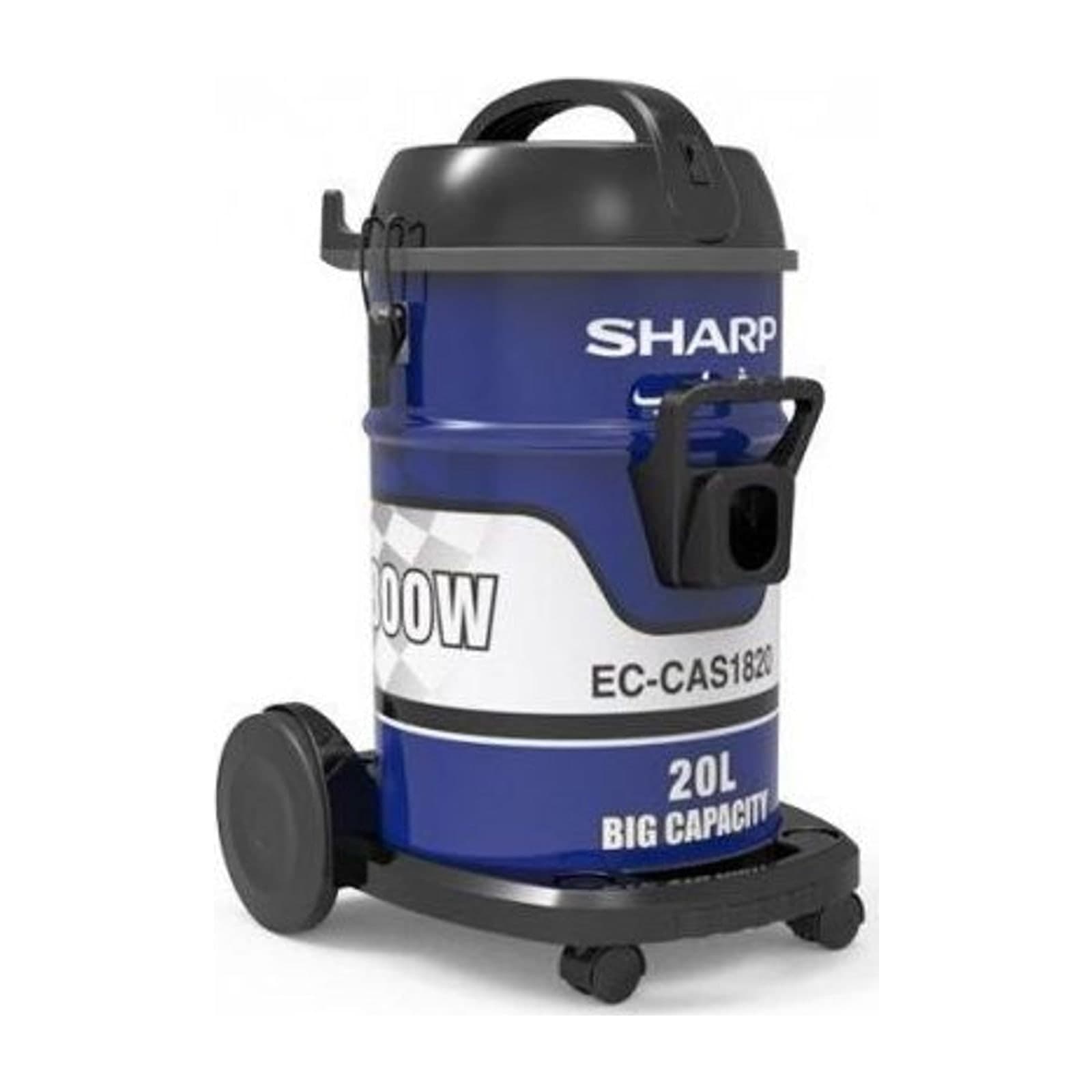 Sharp Drum Vacuum Cleaner EC-CAS1820, 1800 W, 20 L, Blue