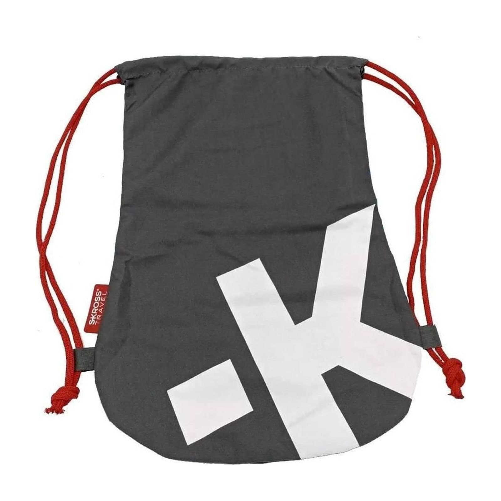 SKROSS Drawstring Travel Bag, Grey