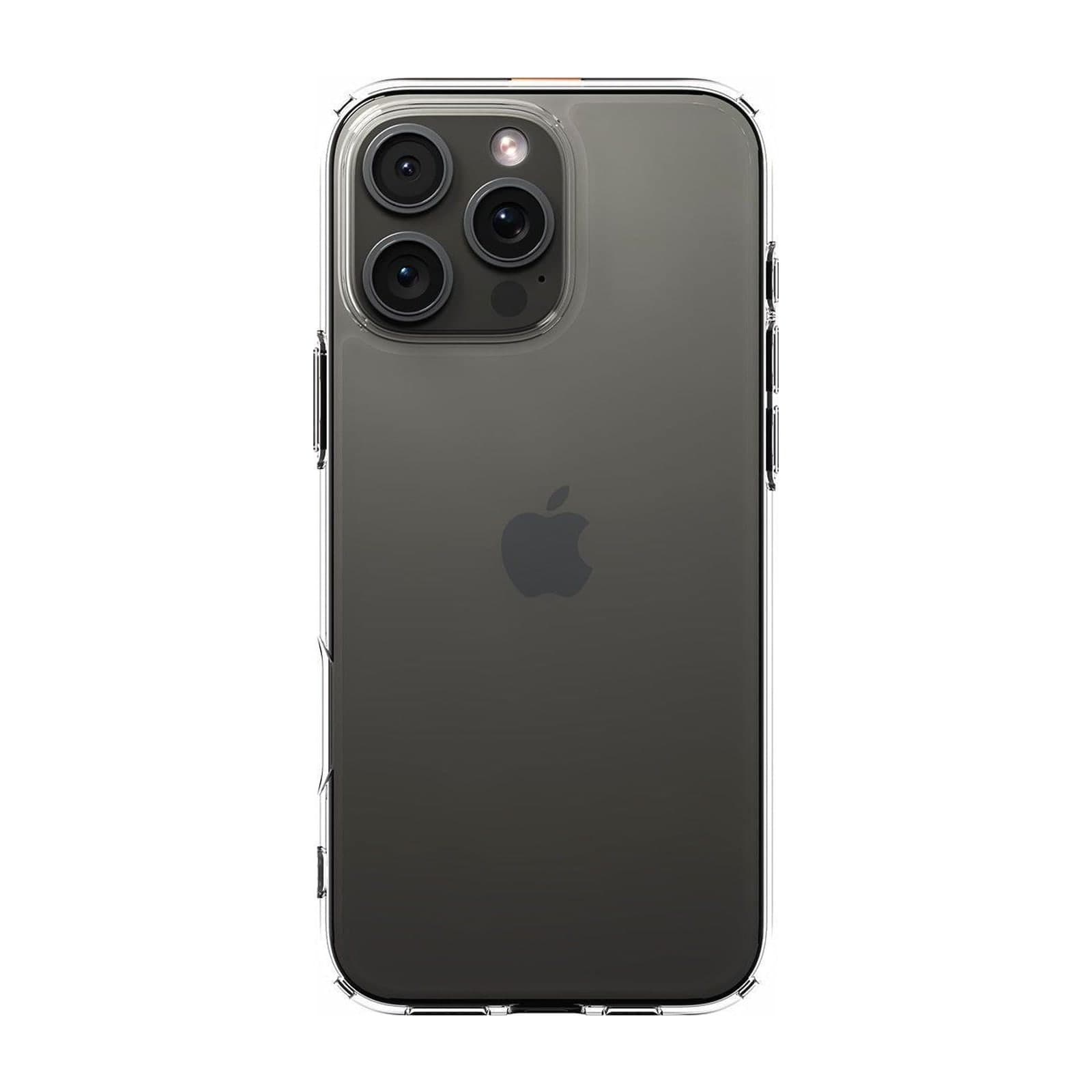 Spigen Ultra Hybrid case on an iPhone 16 Pro Max, rear