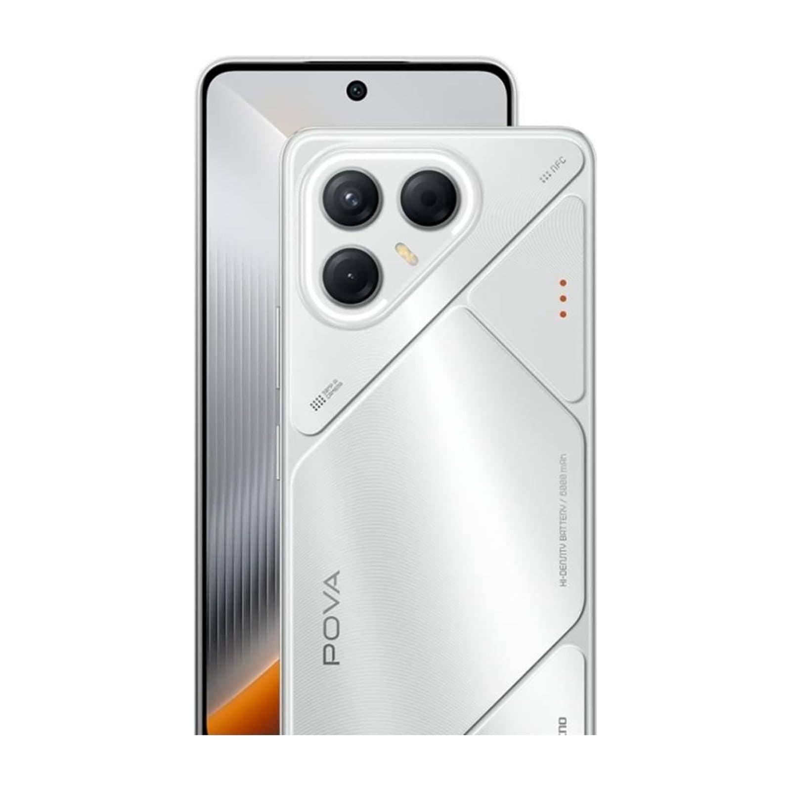 Tecno POVA 7 5G, 6.78-inch, 8 GB, 256 GB, Silver