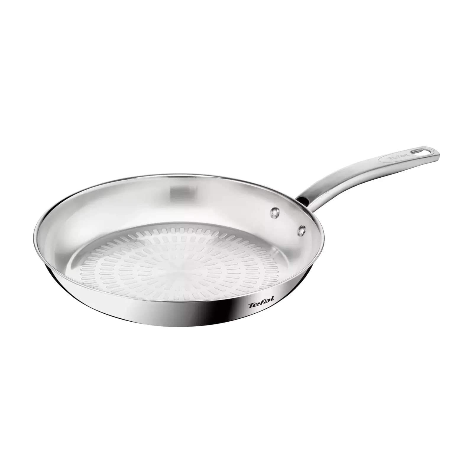 Tefal Intuition B8590635 Stainless Steel Frying Pan, 28 cm, Uncoated