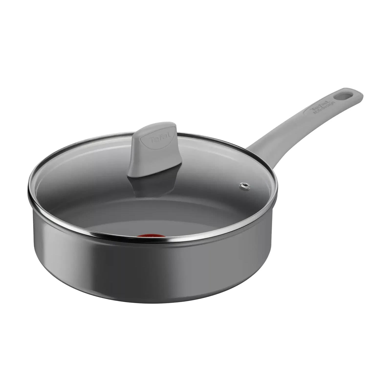 Tefal Renew On C4273232 ceramic sauté pan with glass lid, 24 cm