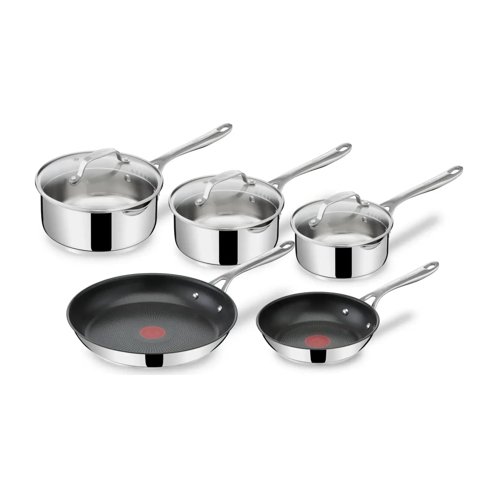 Tefal Jamie Oliver Cook’s Direct 5-Piece Cookware Set (E304S544)