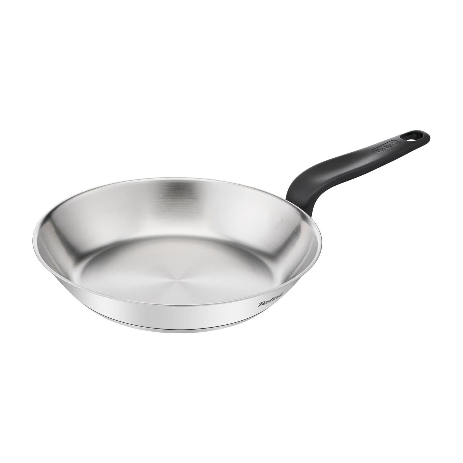 Tefal Primary E3080404 Stainless Steel Frying Pan, 24 cm, Uncoated