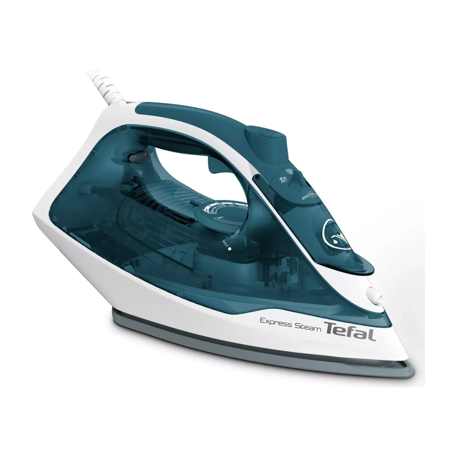 Tefal Express Steam FV2831M0 Steam Iron, 2400 W, Cerelium Soleplate