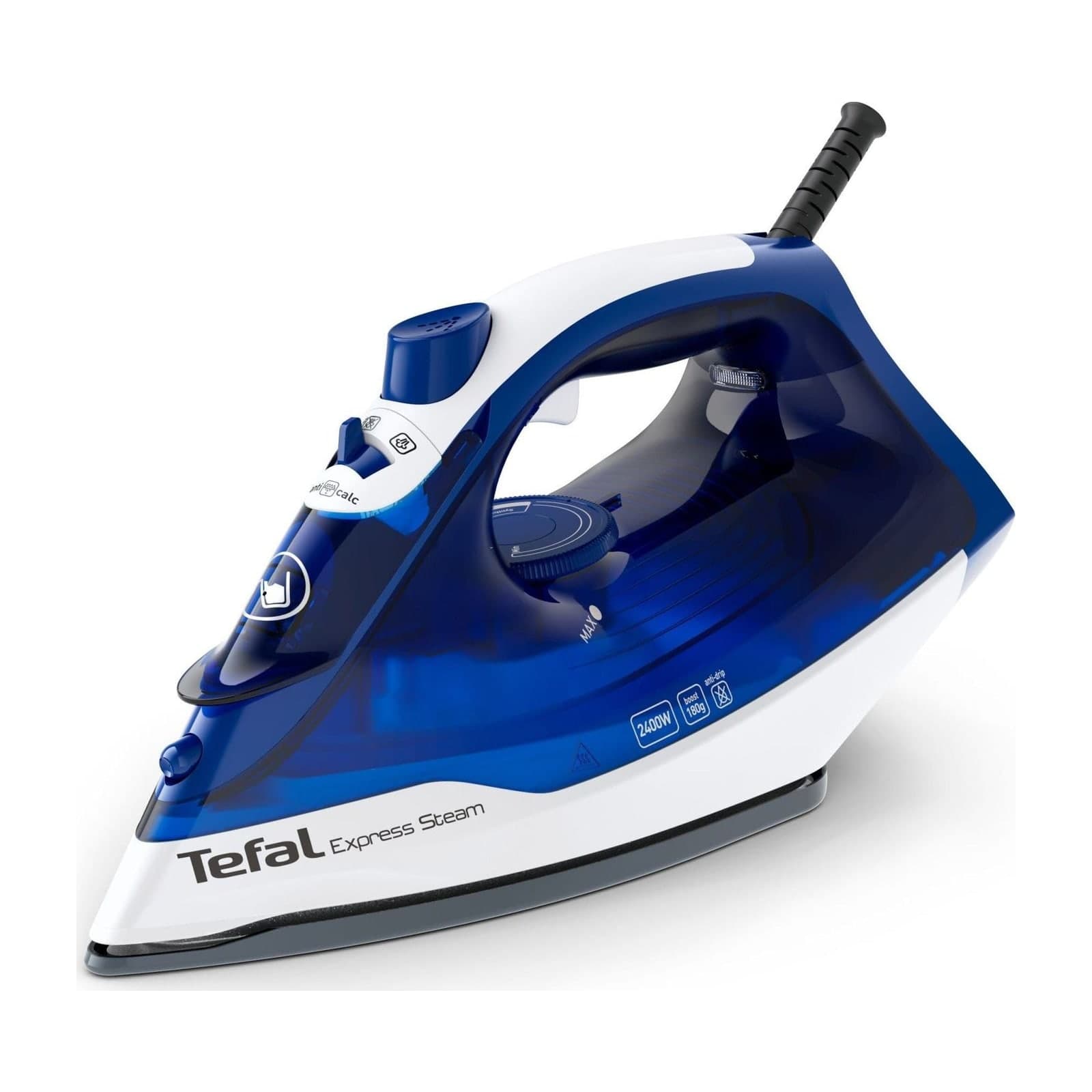 Tefal Express Steam FV2838E0 Steam Iron, 2400 W, Cerelium Soleplate, EU Plug
