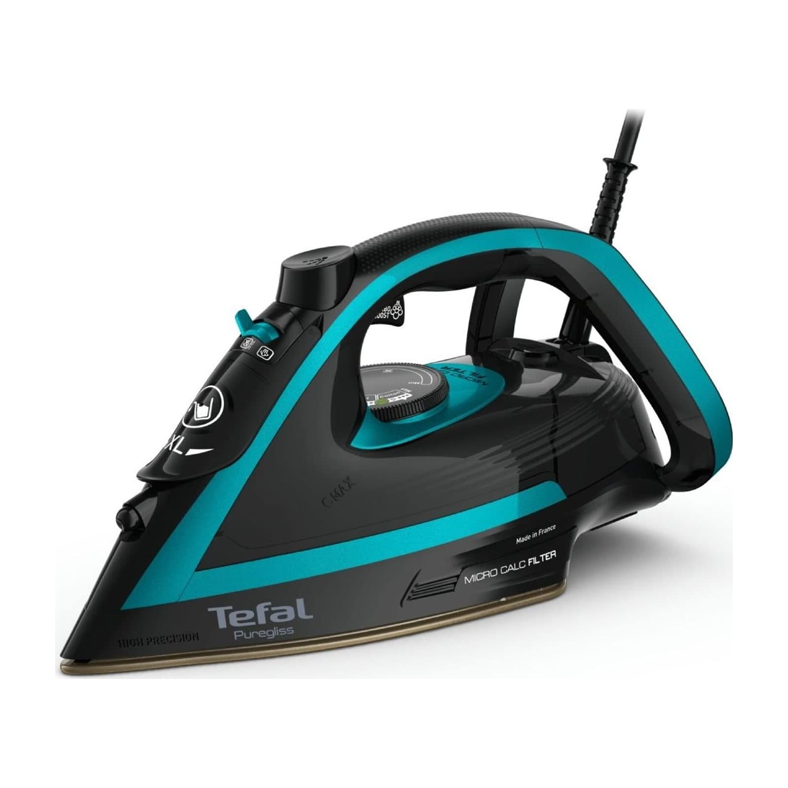 Tefal Puregliss FV8066E0 Steam Iron, 3000 W, 280 g/min Boost, EU Plug