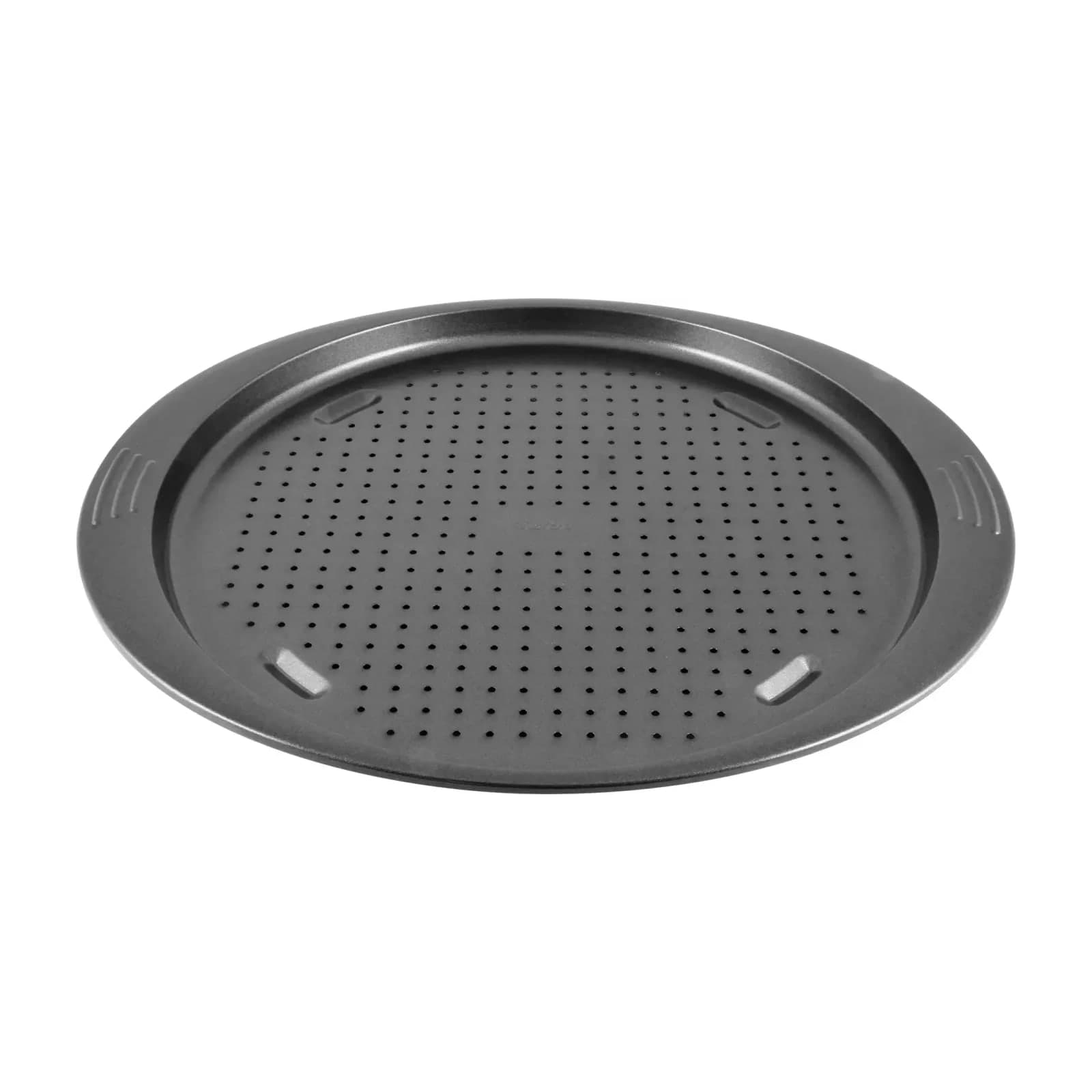 Tefal Easy Grip J1629045 Perforated Pizza Tray, 34 cm, Non-Stick