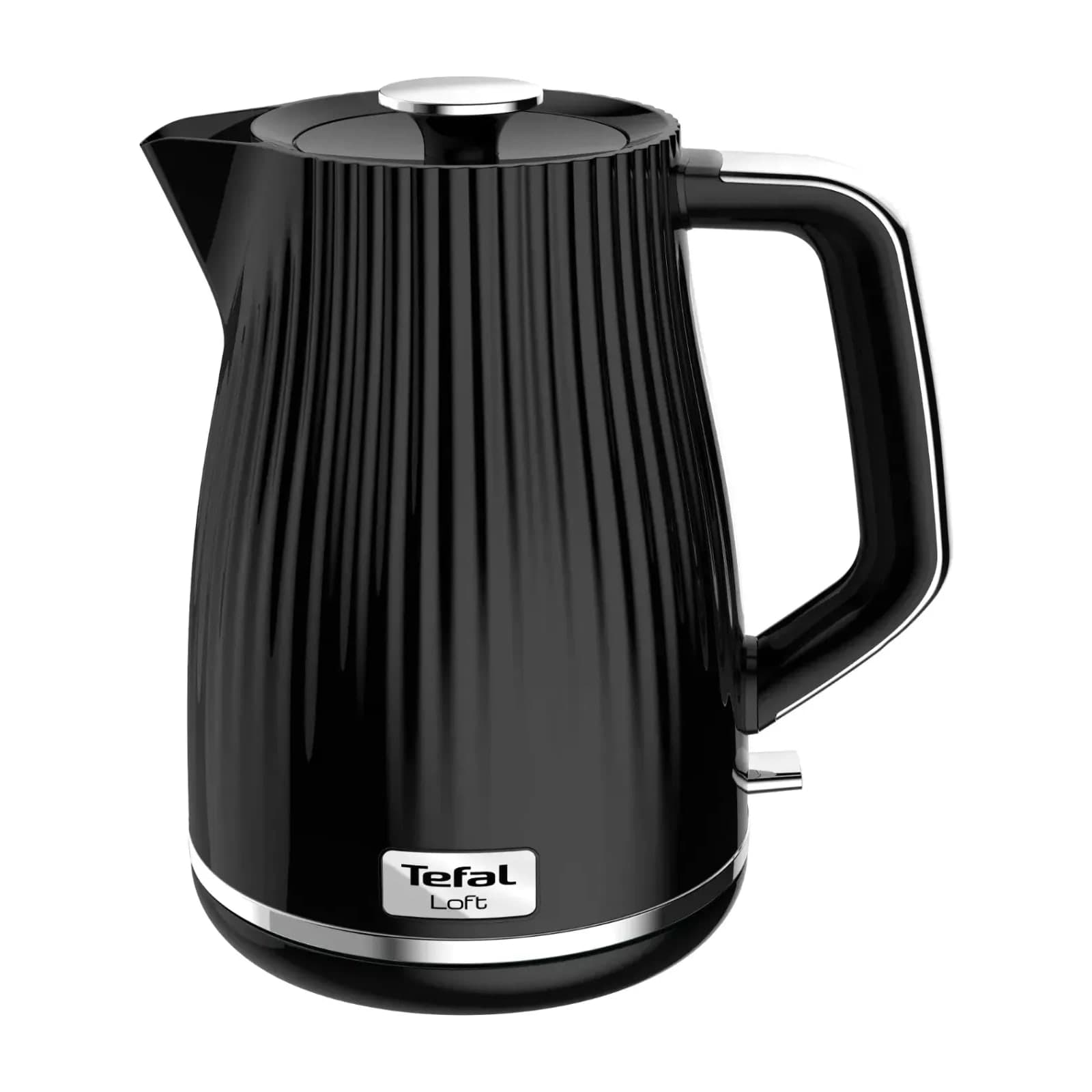 Tefal Loft KO250840 Electric Kettle, 1.7 L, 3000 W, Black and Stainless Steel — alternate view