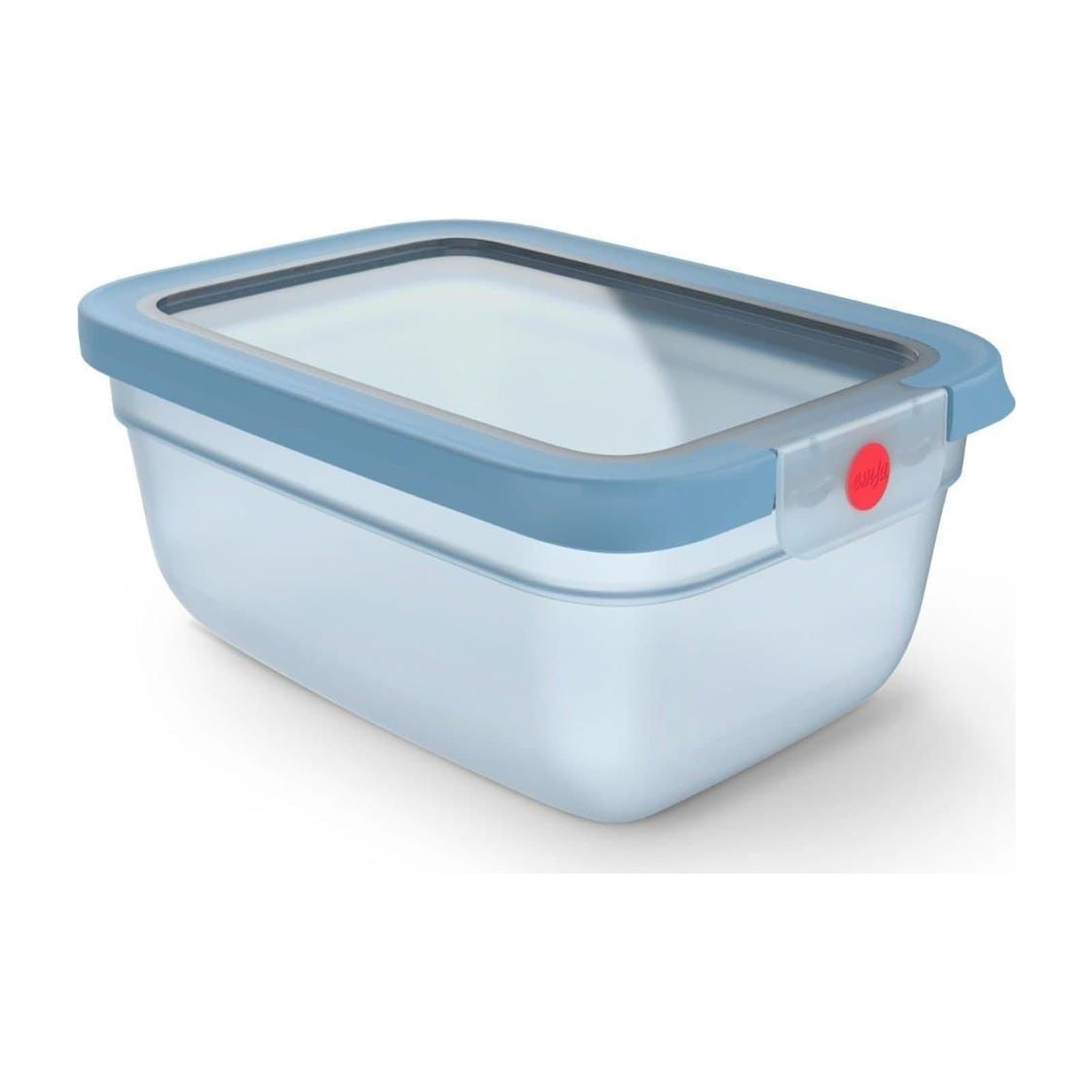 Tefal OneClick N1210410 Rectangular Food Storage Box, 0.75 L, Aqua