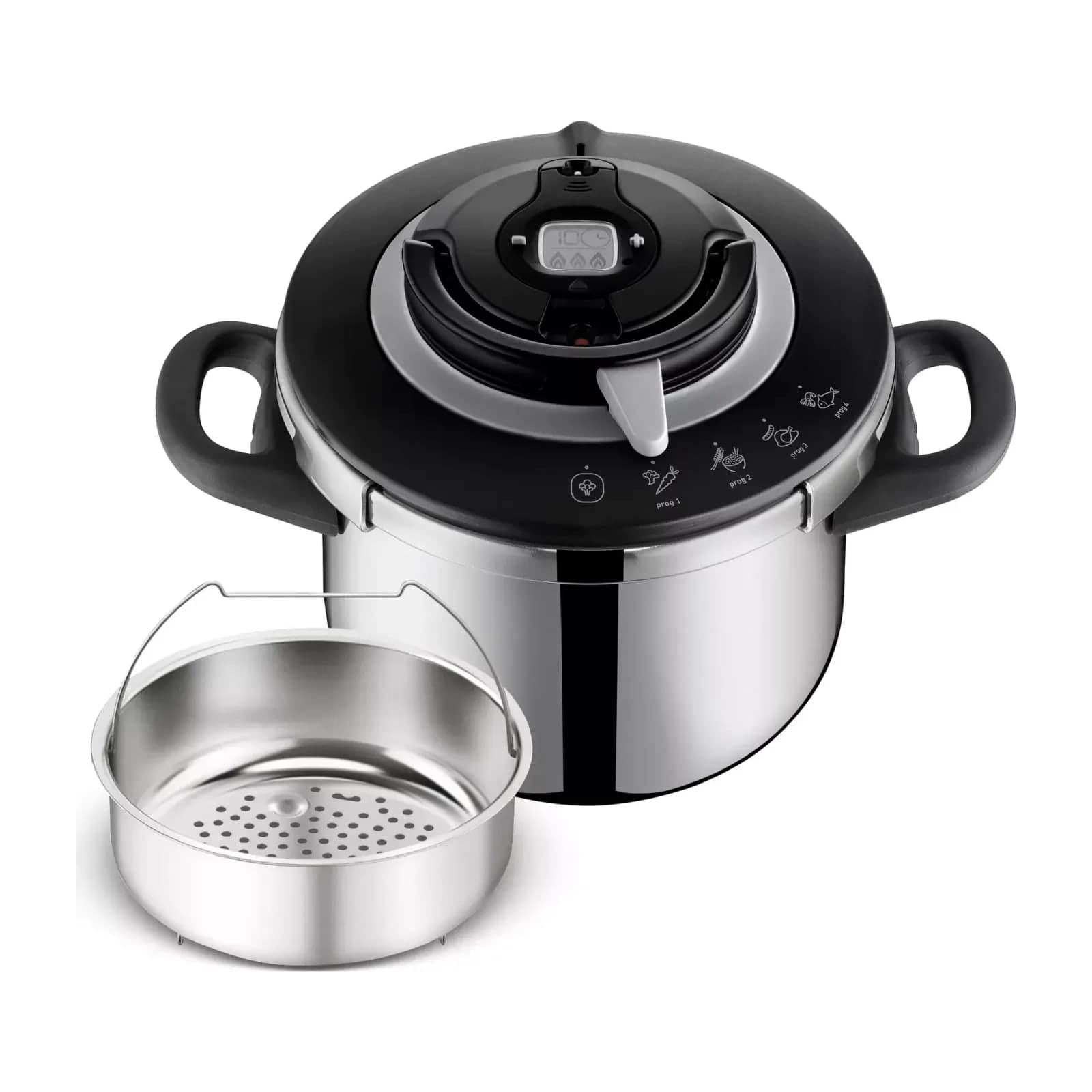 Tefal Clipso+ Chef P4550731 Stovetop Pressure Cooker, 6 L
