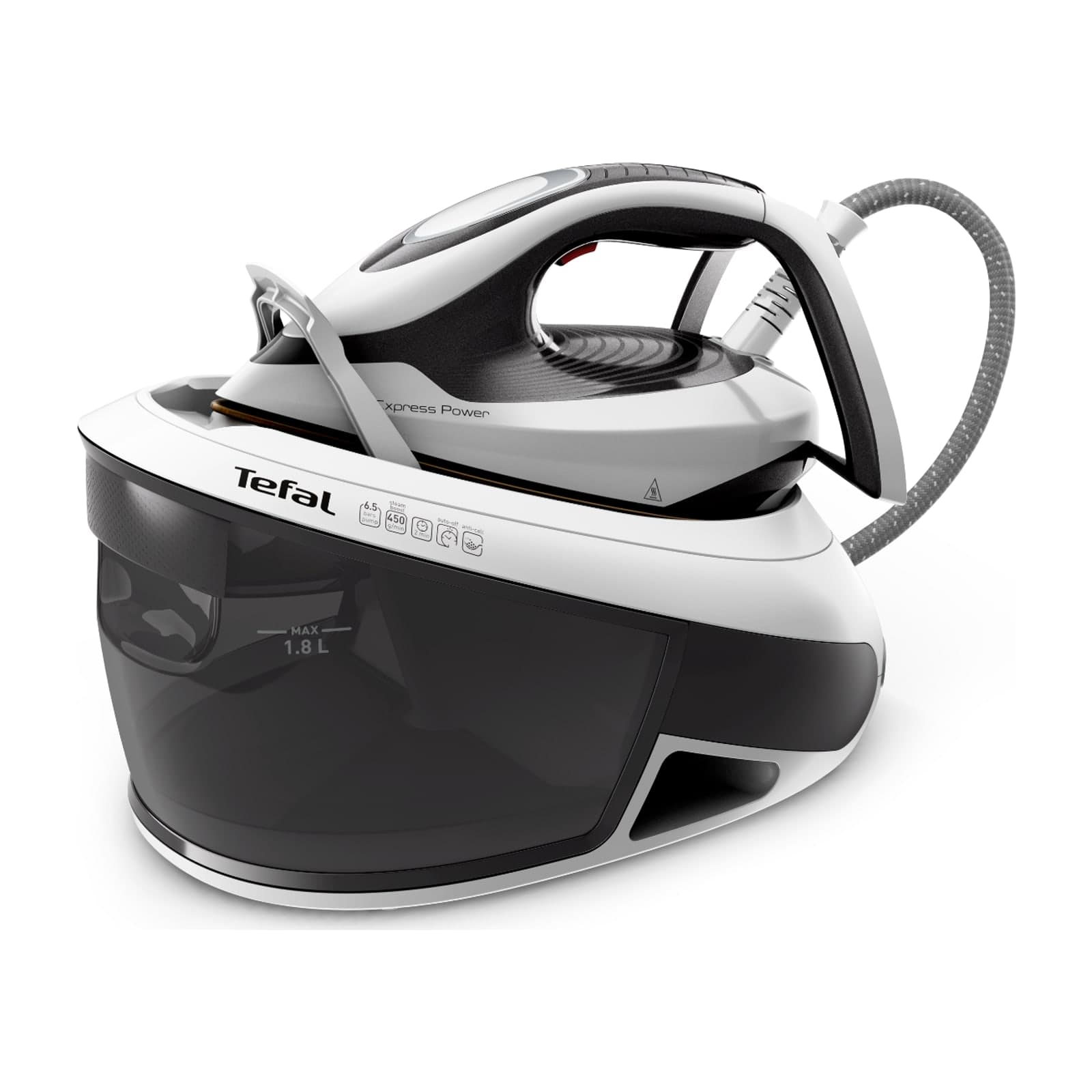 Tefal Express Power SV8130E0 Steam Generator Iron, 2800 W, 6.5 bar, EU Plug