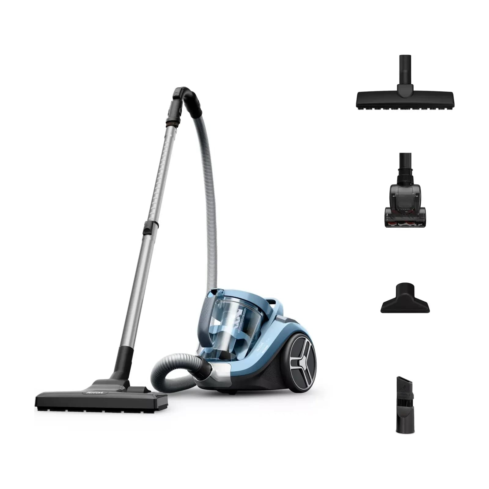Tefal Compact Power XXL TW4B71HA Bagless Vacuum Cleaner, 900 W, Animal Kit