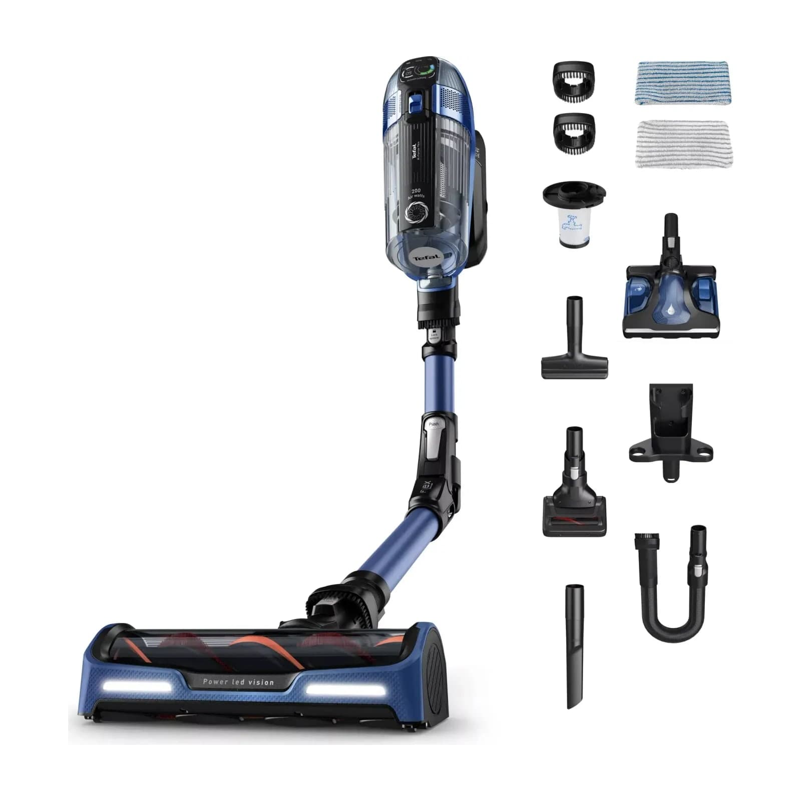 Tefal X-Force Flex 14.60 Auto Aqua TY99C0HO Cordless Vacuum, 200 AW