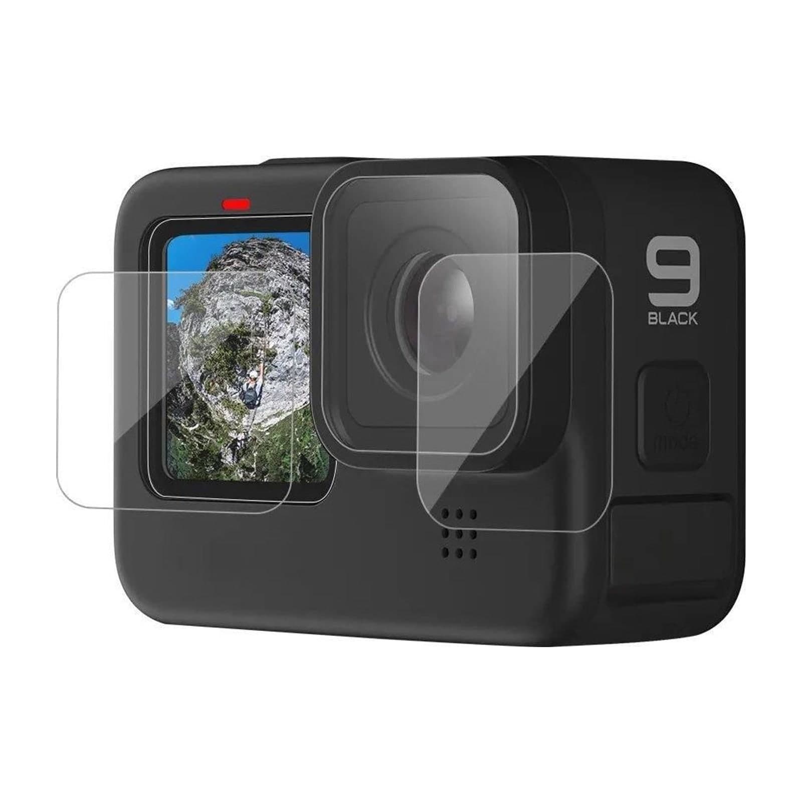 Telesin Tempered Glass Screen and Lens Protector for GoPro HERO9 and HERO10