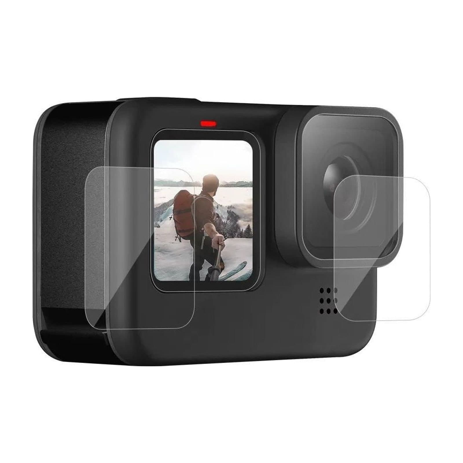 Telesin Tempered Glass Screen and Lens Protector for GoPro HERO9 and HERO10 — alternate view