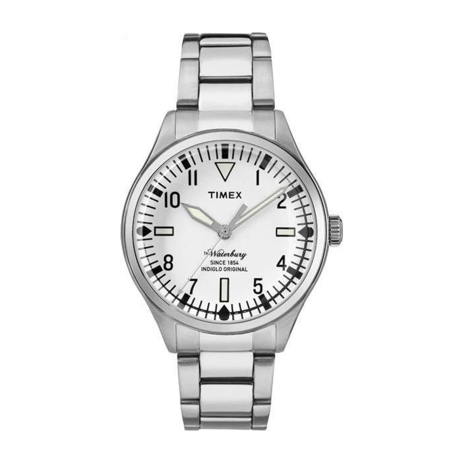 Timex Waterbury TW2R25400 Men's Watch, 38 mm, Steel Bracelet