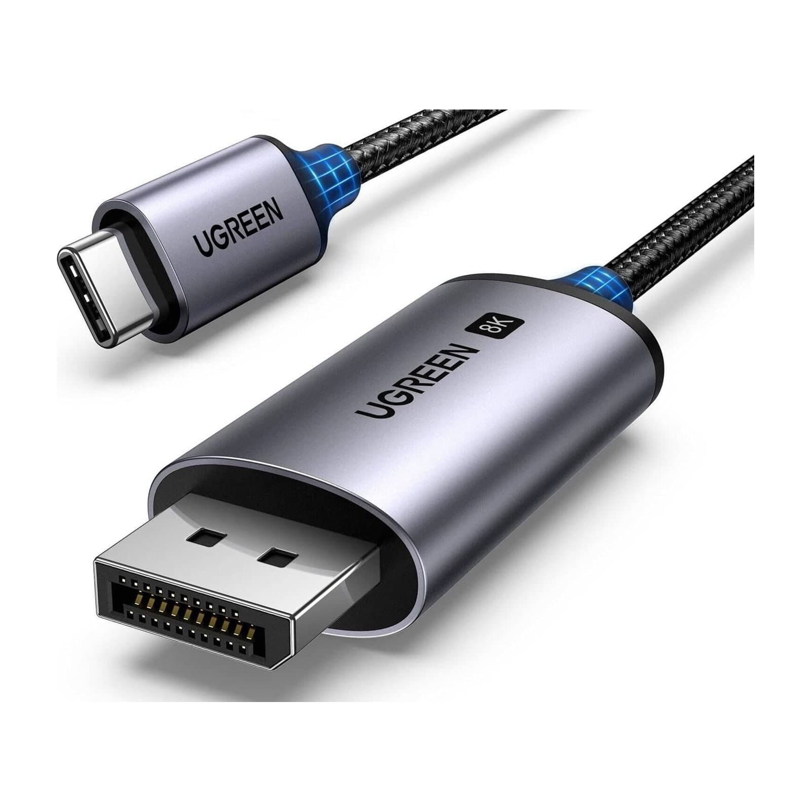 UGREEN USB-C to DisplayPort 1.4 cable, 8K 60 Hz