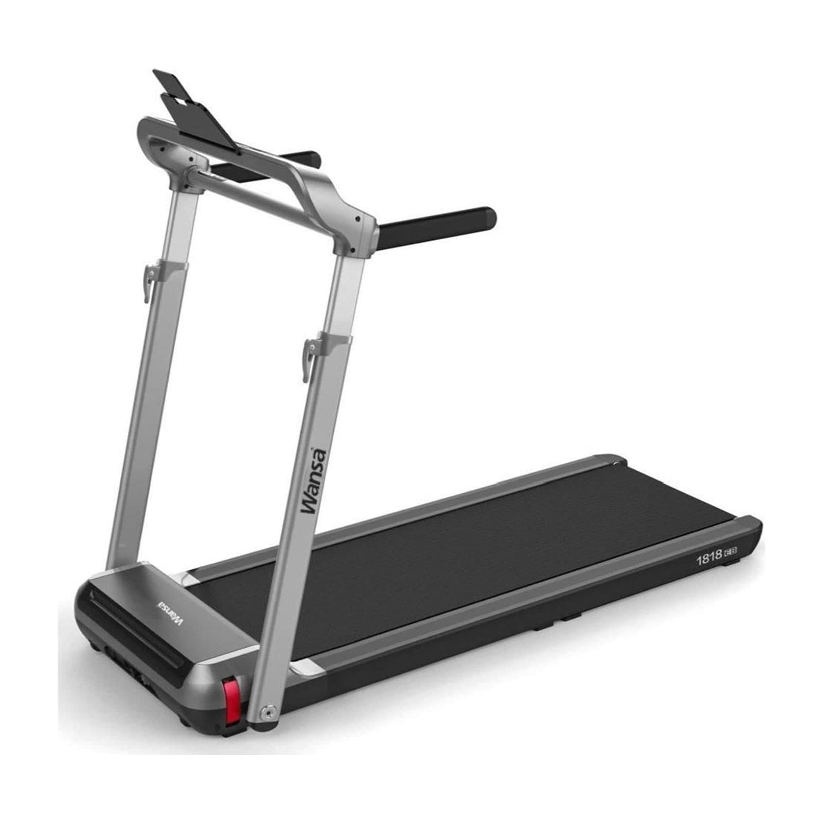 Wansa Foldable Treadmill, 1.5 hp, Grey