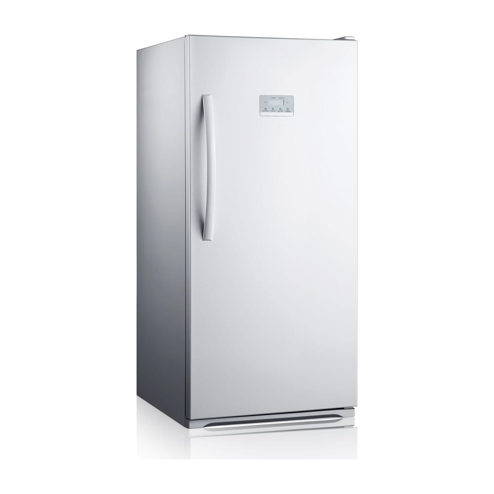 Wansa WUOW388 Upright Freezer, 13.7 cu ft, 387 L, White
