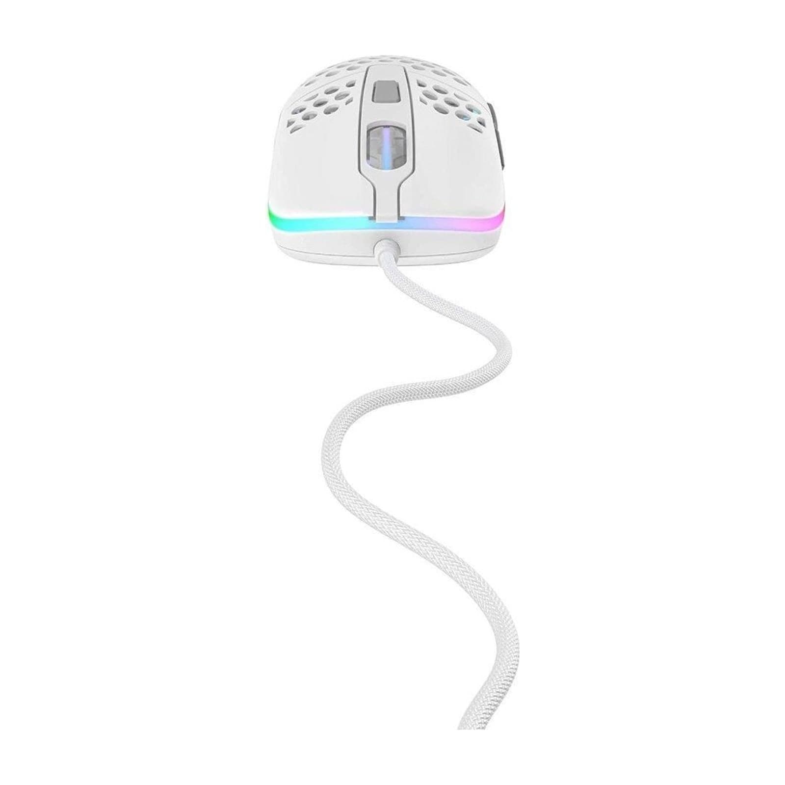 Xtrfy M42 RGB Wired Gaming Mouse, White — alternate view