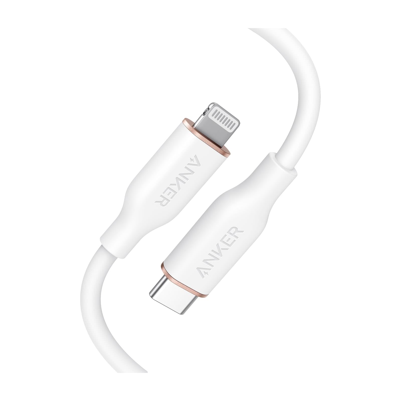 Anker PowerLine III Flow USB-C to Lightning Cable, 0.9 m, MFi Certified — alternate view
