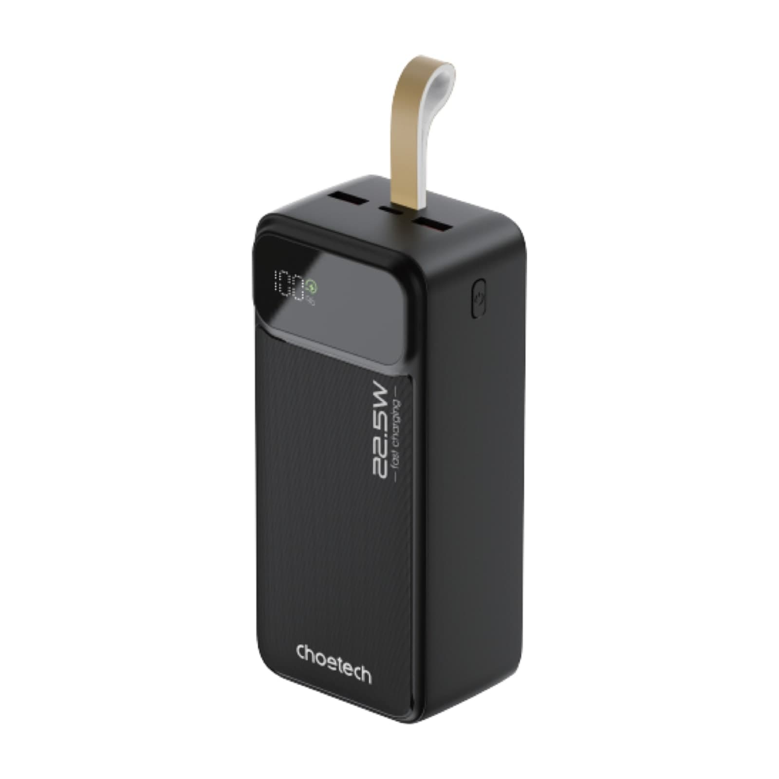 Choetech PowerLeap B731 Power Bank, 40000 mAh, 22.5 W, Digital Display, Black