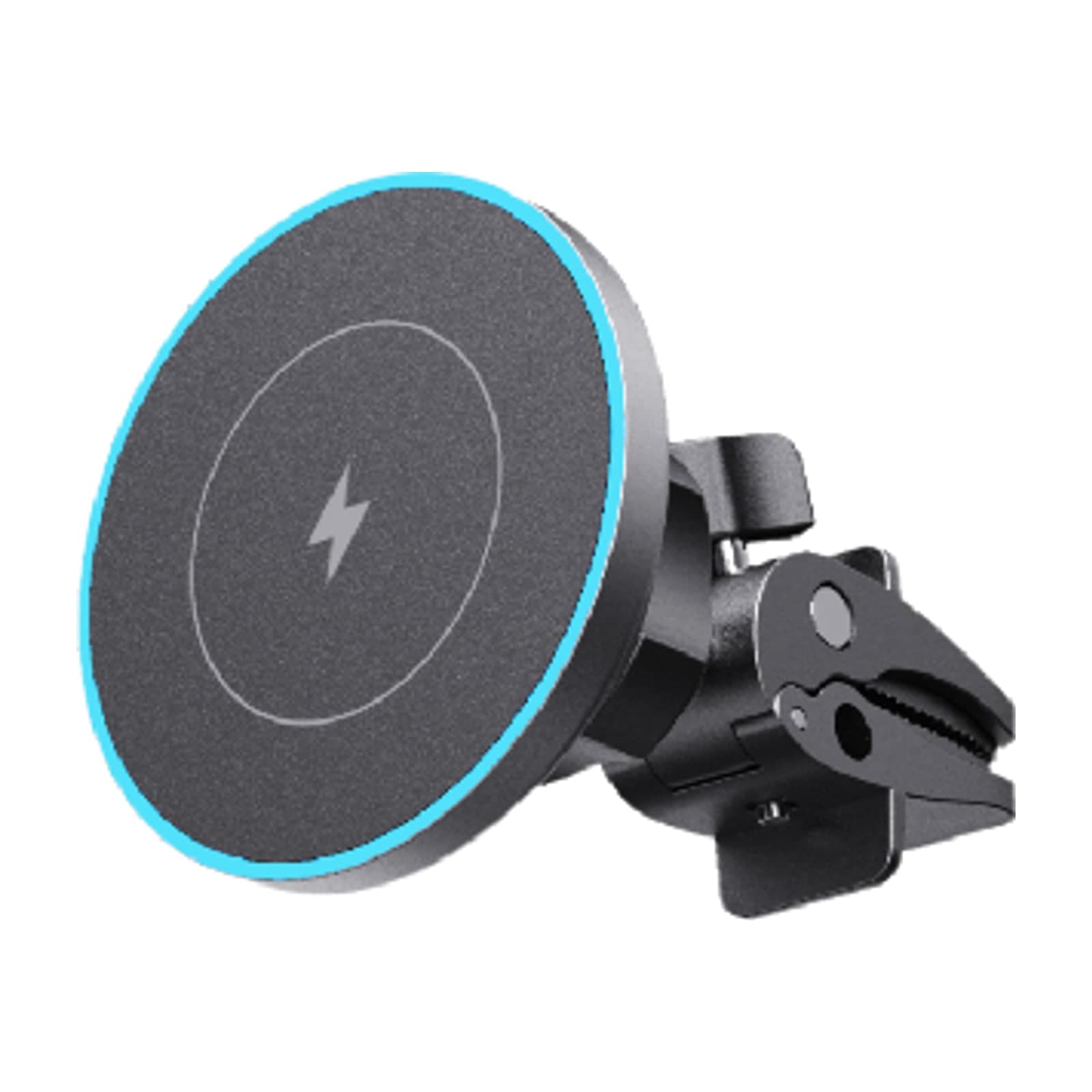 Choetech ZapUp T208-F Magnetic Wireless Car Charger with Holder, 15W, Black