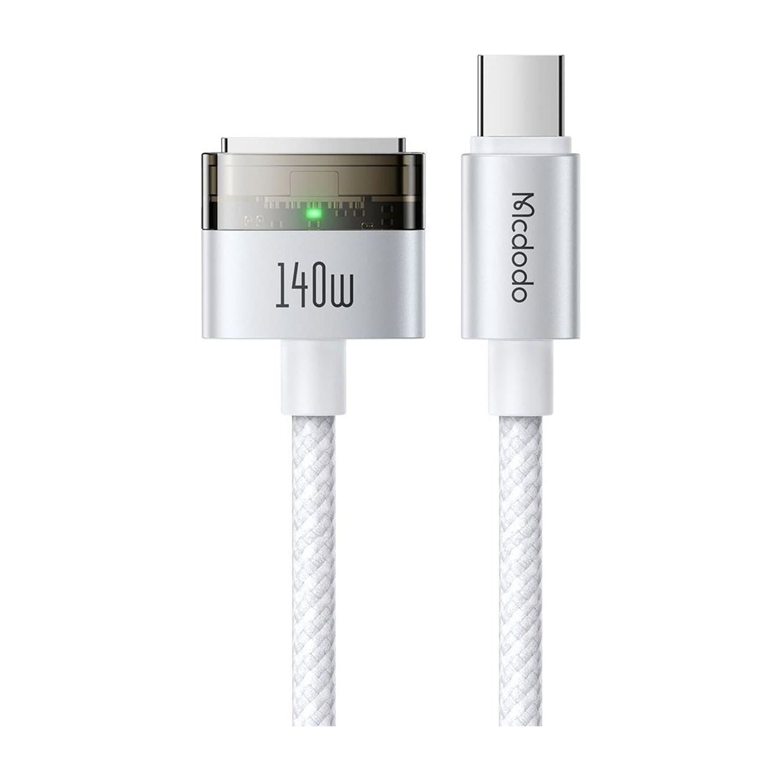 Mcdodo CA-207 USB-C to MagSafe 3 Cable, 140 W, 2 m, with Charge Indicator — alternate view