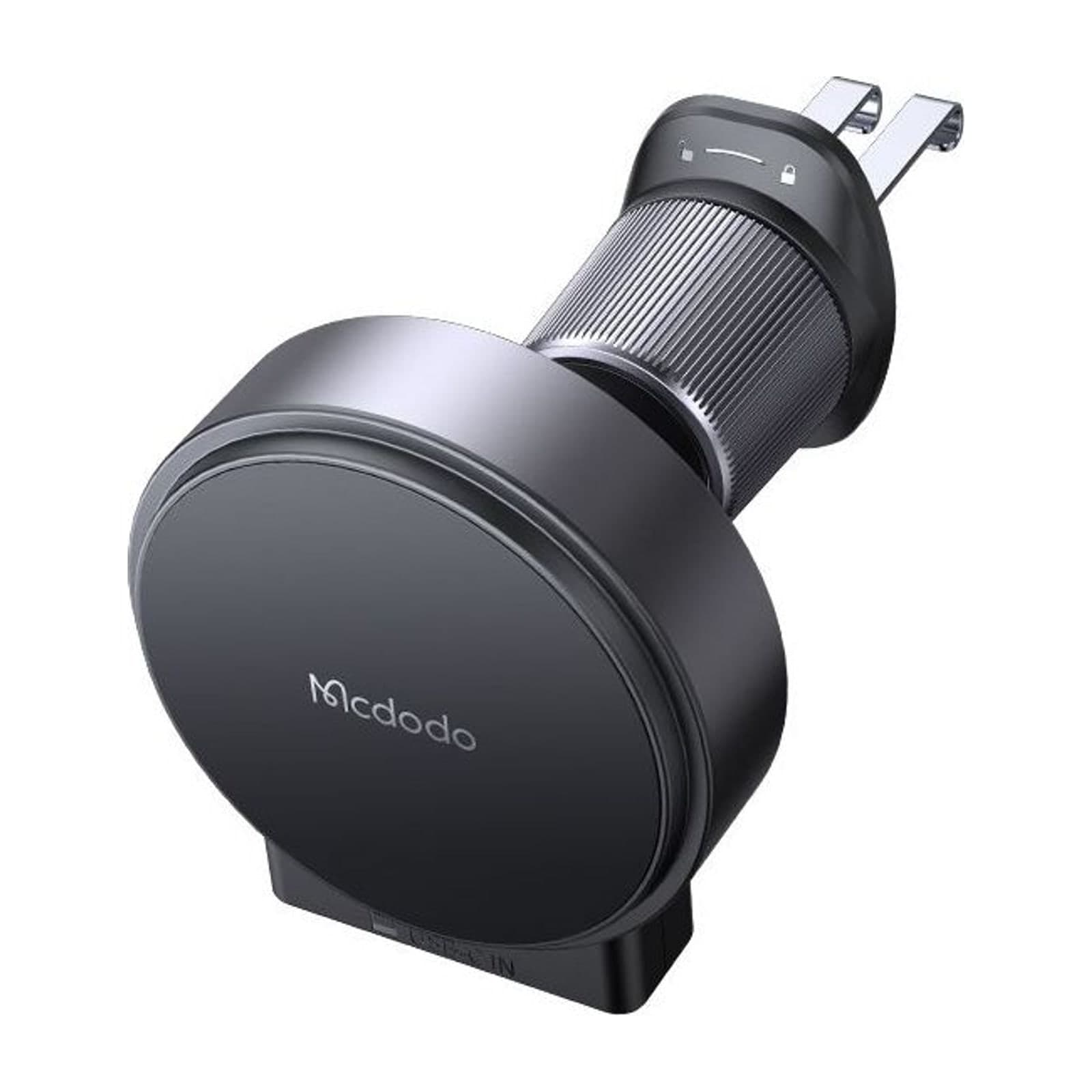 Mcdodo True 15 W Magnetic Wireless Car Charger with Retractable Cable — alternate view